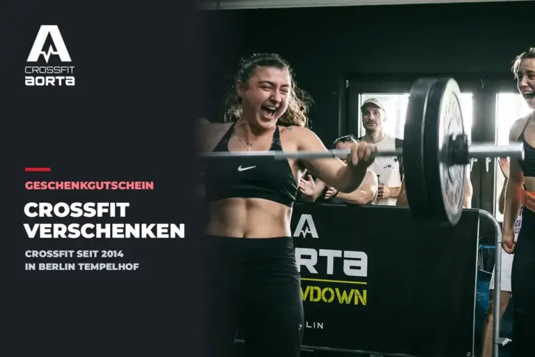 Gutscheinmotiv CrossFit verschenken vom Hyrox & CrossFit Gym Aorta in Berlin Tempelhof